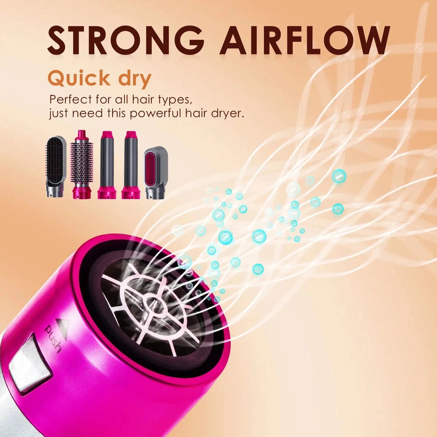 The Orivelle™ Professional Hair Dryer 5-In-1