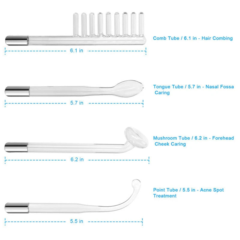 The Orivelle™ 4 in 1 High Frequency Skin Therapy / Clear Acne /Wrinkle Reducing Tool