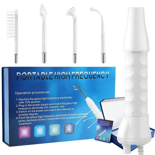 The Orivelle™ 4 in 1 High Frequency Skin Therapy / Clear Acne /Wrinkle Reducing Tool