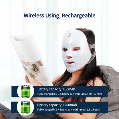 The Orivelle™ #1 Wireless LED Light Therapy Mask